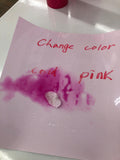 Color Change Cold Pink  SIGN VINYL
