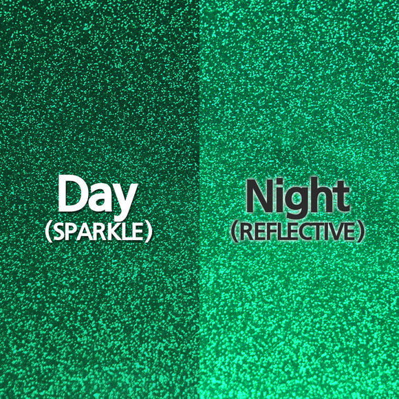 REFLECTIVE Sparkle Green HTV
