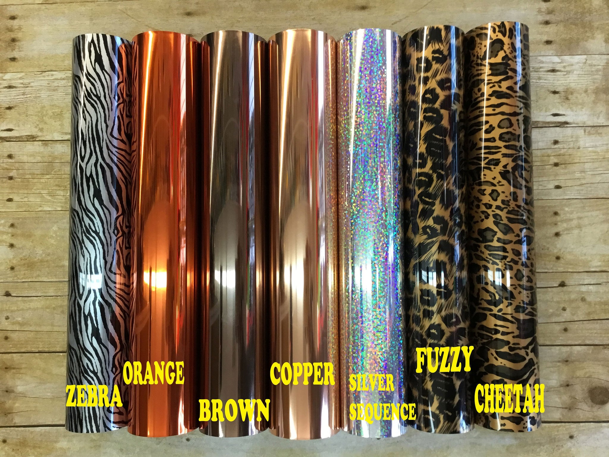 SOFT METALLIC FOIL ORANGE – SHVinyl