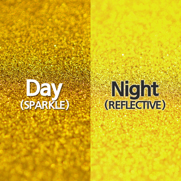 ColorSpark Reflective Heat Transfer Vinyl - Gold Blast Reflect HTV